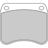 Pastiglie Freno Ferodo Platinum Road FDB342P Anteriore per TRIUMPH T140 750 V BONNEVILLE 750 1973 - 1975